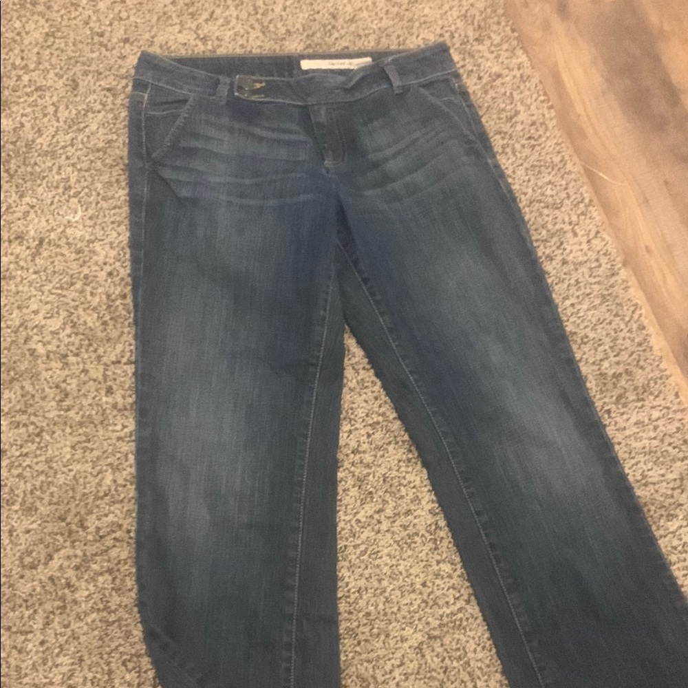 Dkny Blue Straight Leg Jeans with Classic Fit